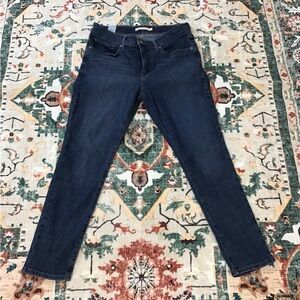 Levi's Dark Blue Skinny Jeans
